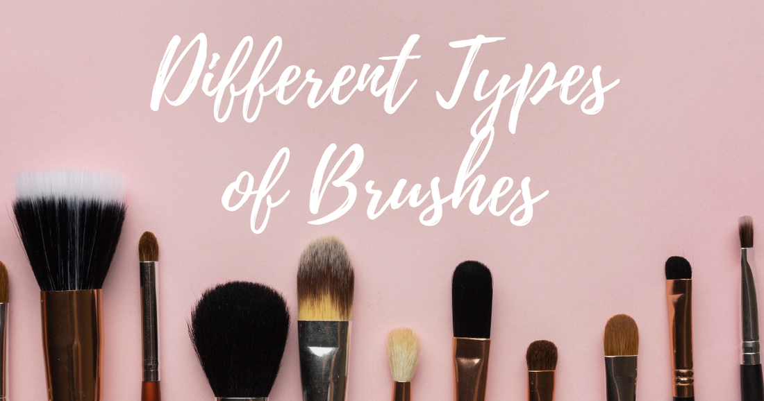 10 types de pinceaux de maquillage et comment les utiliser - Blog